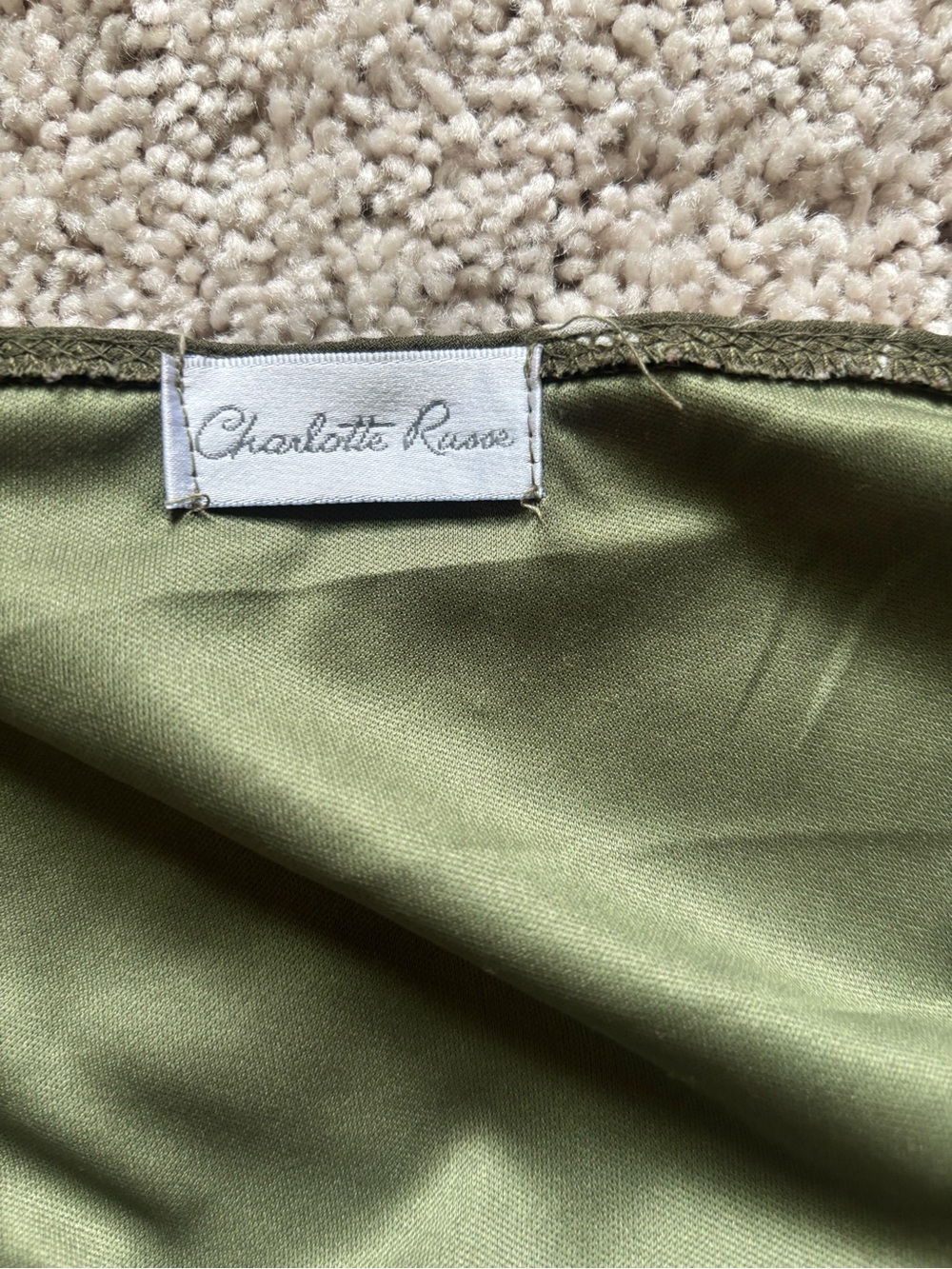 VINTAGE Y2K CHARLOTTE RUSSE FAIRYCORE HALTER DRESS - Picture 2 of 3
